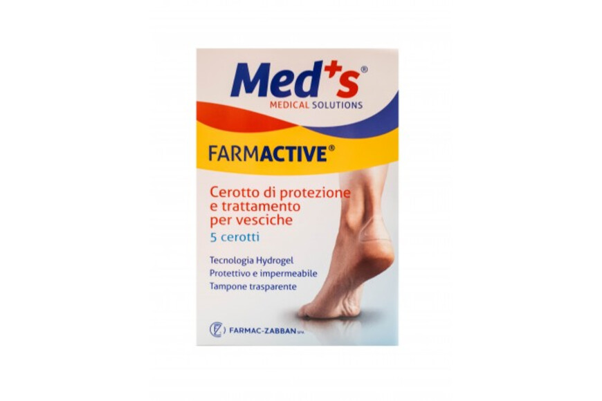 Pansament cu hidrogel oval pt vezicule si rosaturi 5 bucati, Farmactive