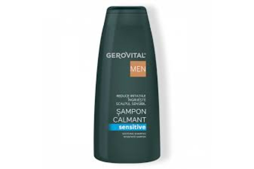 Șampon Calmant Sensitive pentru Scalpul Sensibil, 400ml, Gerovital Men