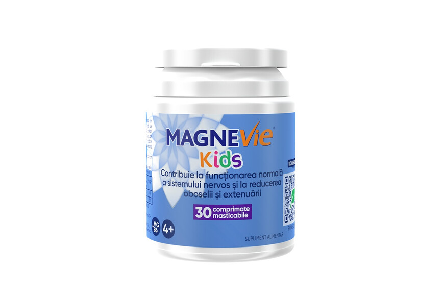 MagneVie Kids, 30 comprimate mastecabile, Sanofi