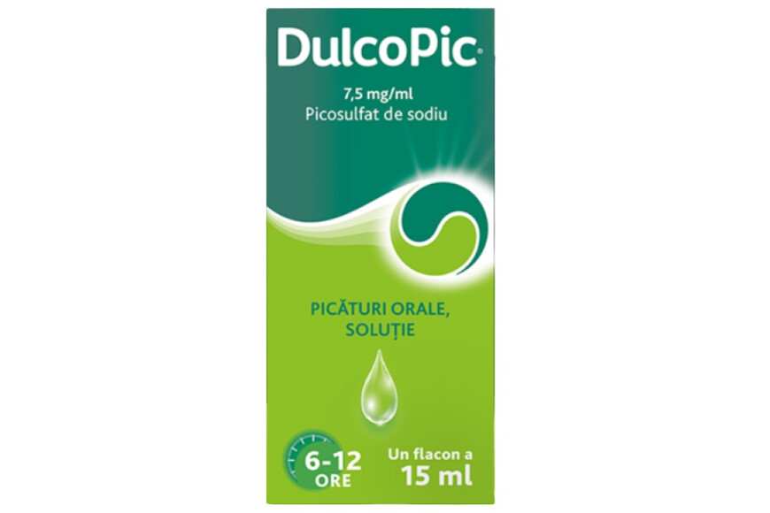 Dulcopic, 7,5 mg/ml picături, 15 ml, Sanofi