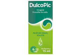Dulcopic, 7,5 mg/ml picături, 15 ml, Sanofi