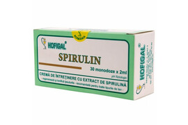 Crema Spirulin, 30 monodoze x 2ml, Hofigal