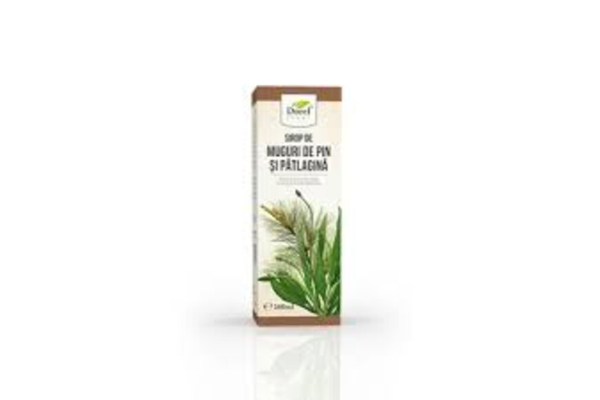 Sirop de Muguri de pin si patlagina, 200ml, Dorel Plant