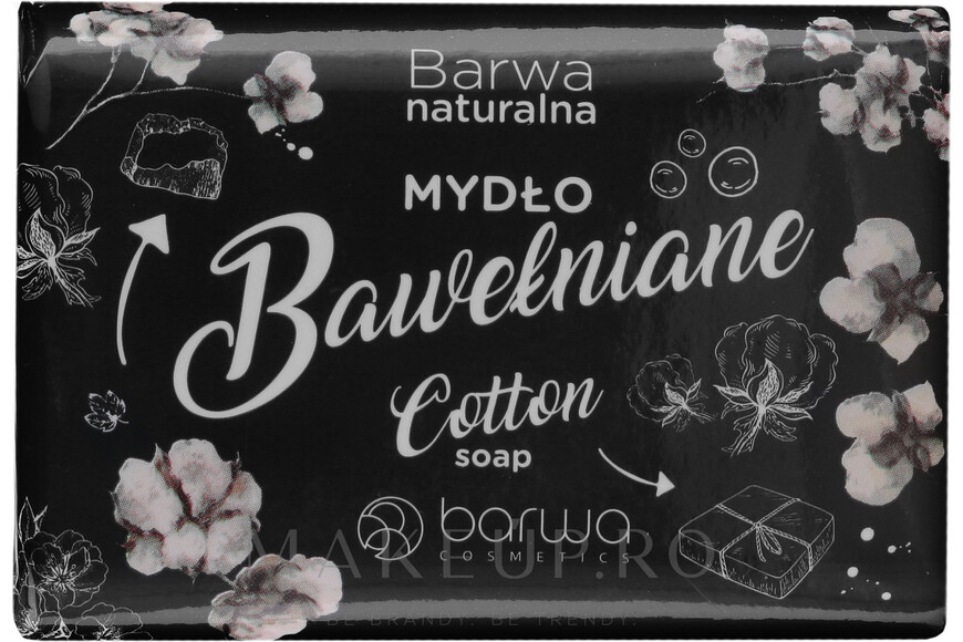 Sapun cu bumbac, Barwa Cosmetics, 100 g