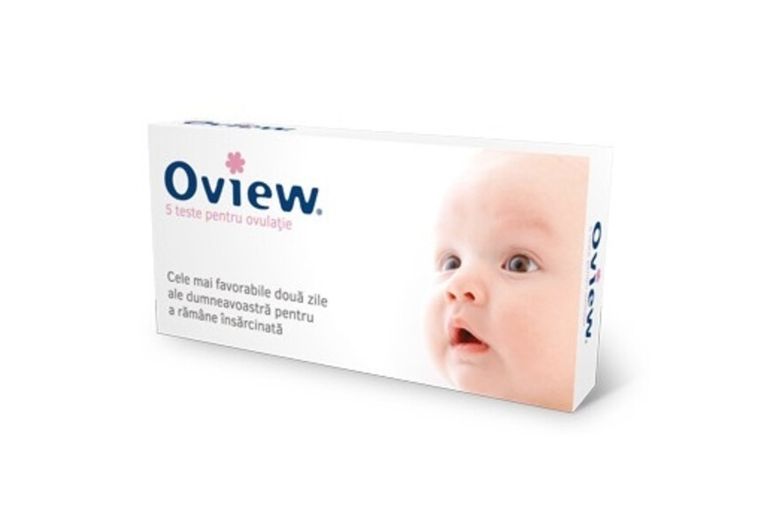 Teste ovulatie Oview, 5 bucati, Blue Cross