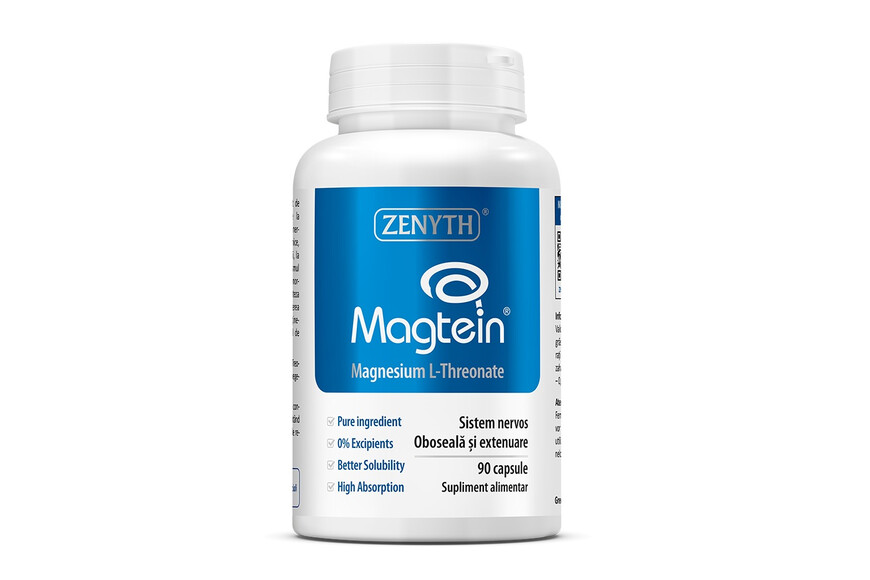 Magnesium L-Threonate Magtein, 90 capsule, Zenyth