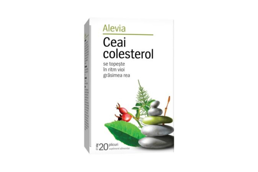 Ceai colesterol, 20 plicuri, Alevia