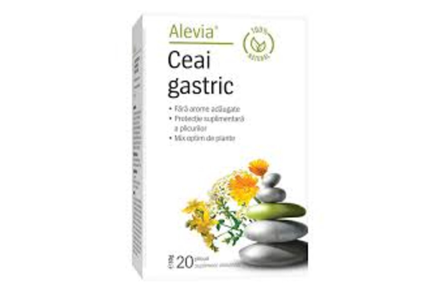 Ceai gastric, 20 plicuri, Alevia