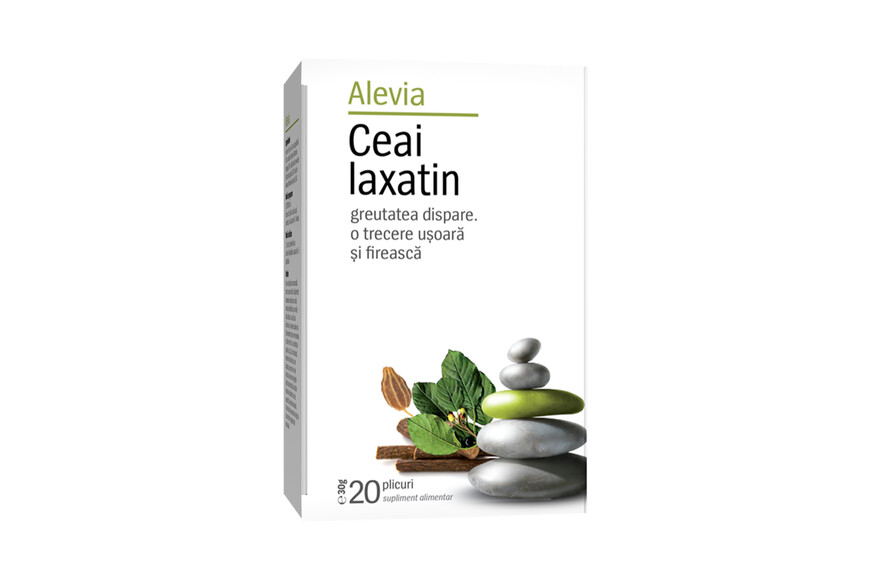 Ceai laxatin, 20 plicuri, Alevia