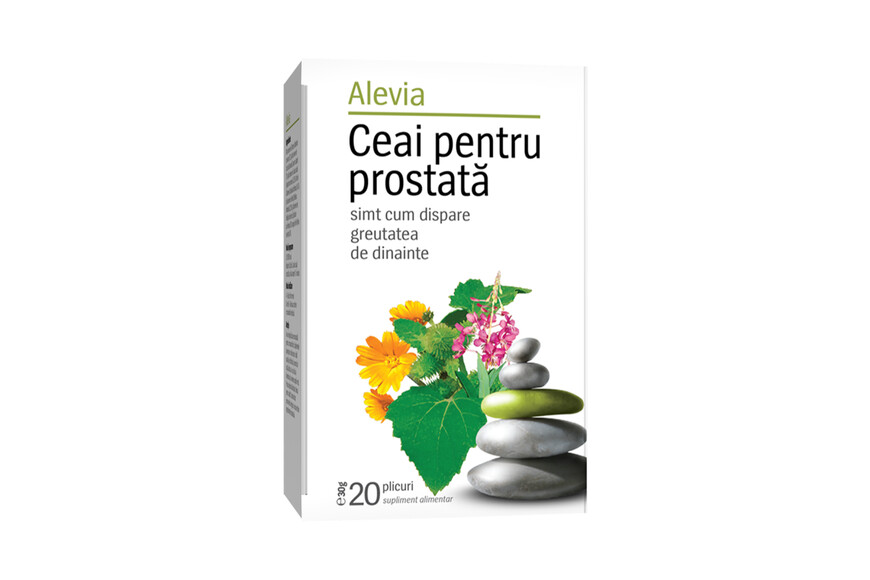 Ceai pentru Prostata, 20 plicuri, Alevia