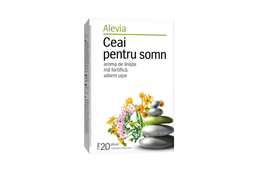 Ceai pentru Somn, 20 plicuri, Alevia