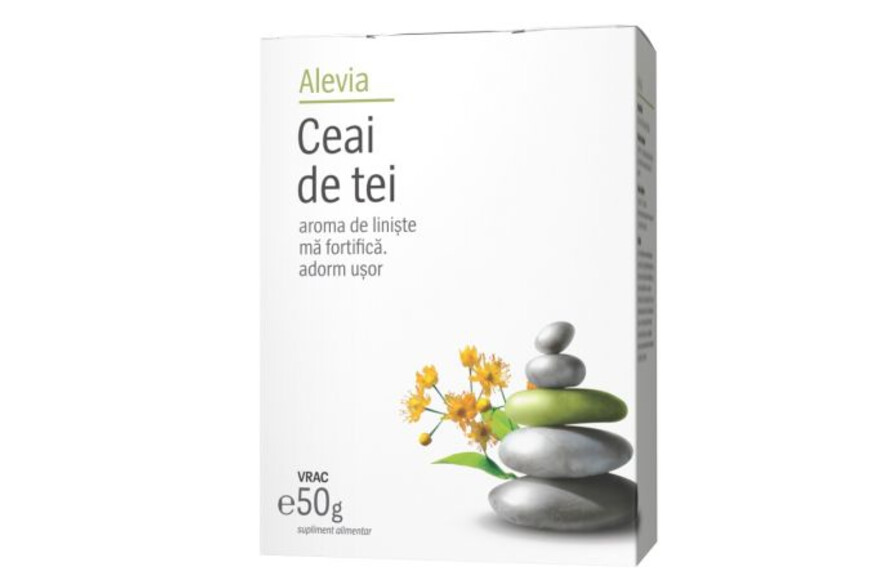 Ceai de tei, Vrac 40 g, Alevia