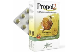 Propol2 EMF cu capsuni si miere pentru copii si adulti , 45 tablete, Aboca