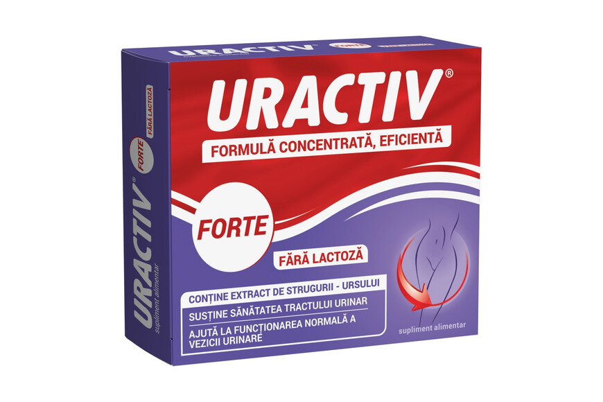 Uractiv Forte fara lactoza, 20 capsule, Terapia