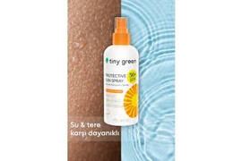 Tiny Green Spray de protecție solară pentru copii, 50+ SPF, vegană, 150 ml