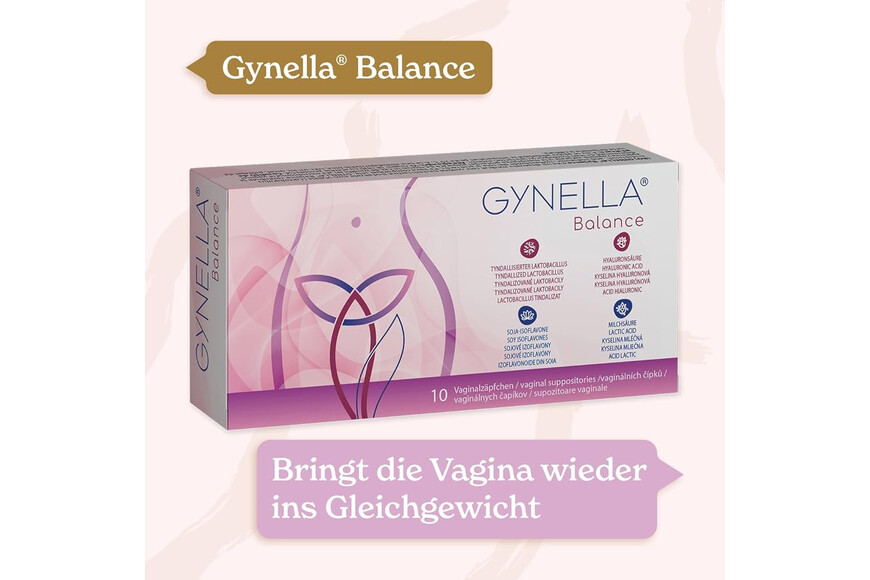 Gynella Balance Supozitoare vaginale , 10 bucati, Heaton