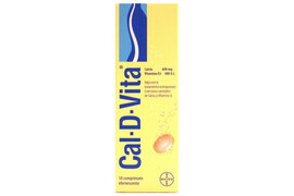 Cal-D-Vita, 10 compr effervescente, Bayer Schering Pharm