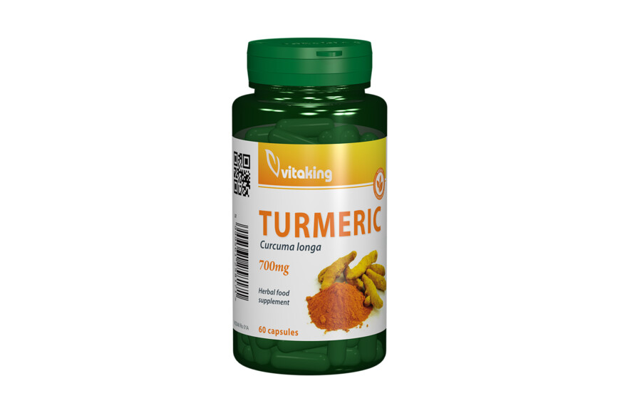 Turmeric (Curcuma), 700 mg, 60 capsule, Vitaking