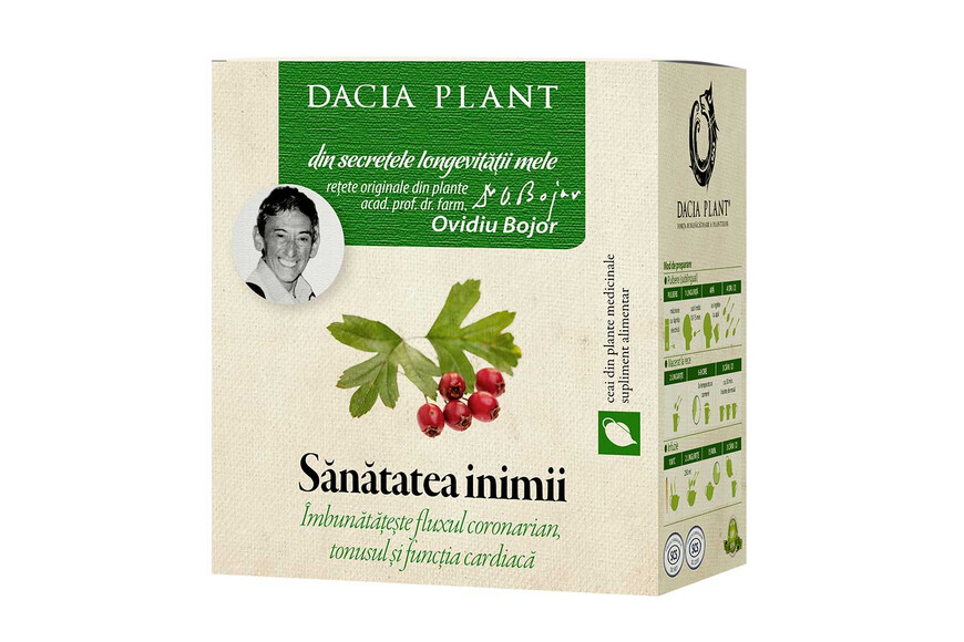 Ceai Sanatatea inimii, vrac 50 g, Dacia Plant