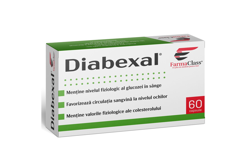Diabexal, 60 capsule, FarmaClass
