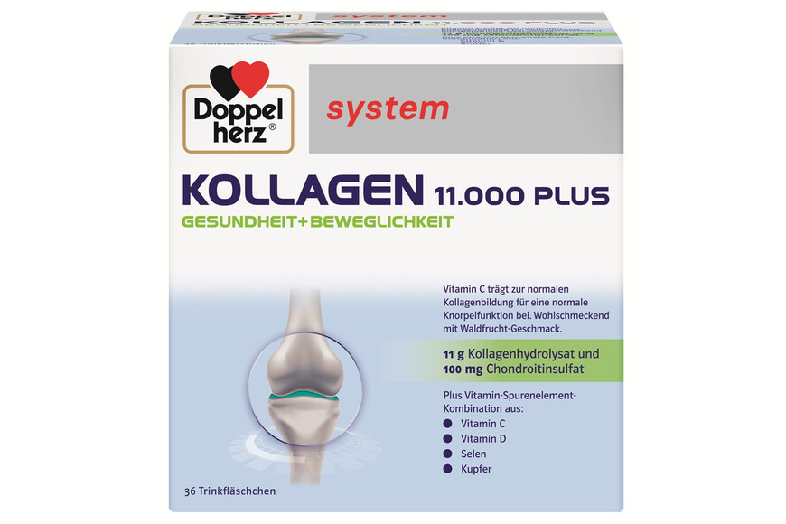 Kollagen 11000 Plus, 36 flacoane, Doppelherz