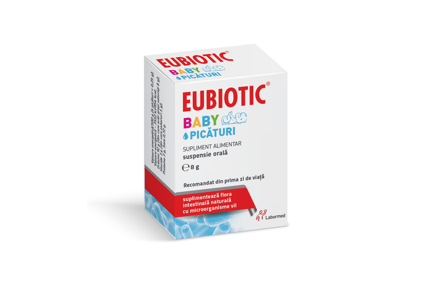 Eubiotic Baby Picaturi, 8 g, Labormed