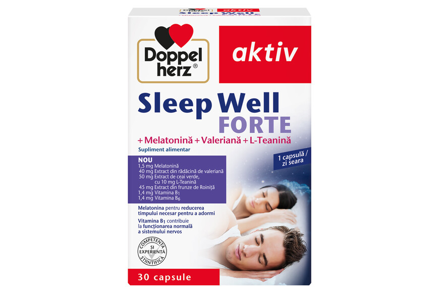 Sleep Well Forte, 30 capsule, Doppelherz