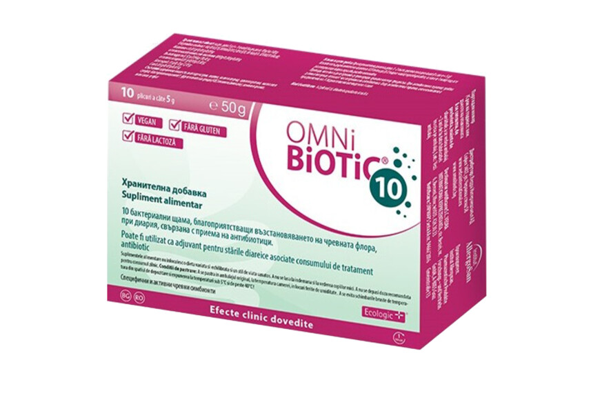 Omni Biotic 10, 10 plicuri, Institut AllergoSan.