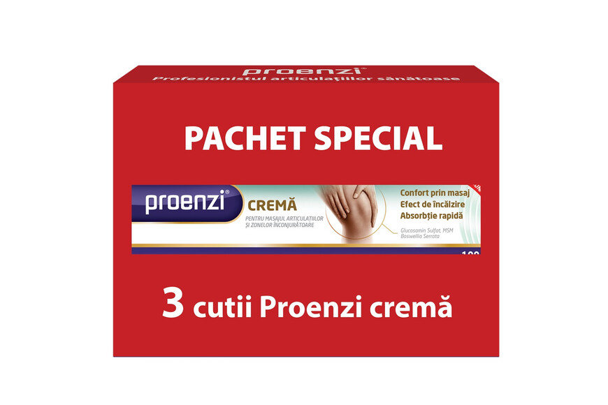 Proenzi ArtroStop crema, pachet 3 x 100 ml, Walmark