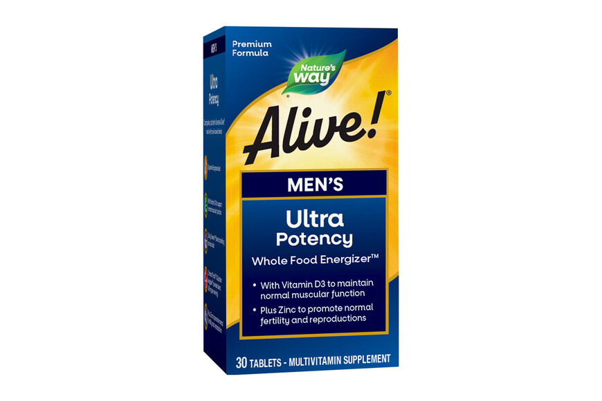 Alive Once Daily Mens Ultra Potency Nature's Way, 30 tablete, Secom