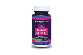 Detox Suplu, 30 capsule, Herbagetica