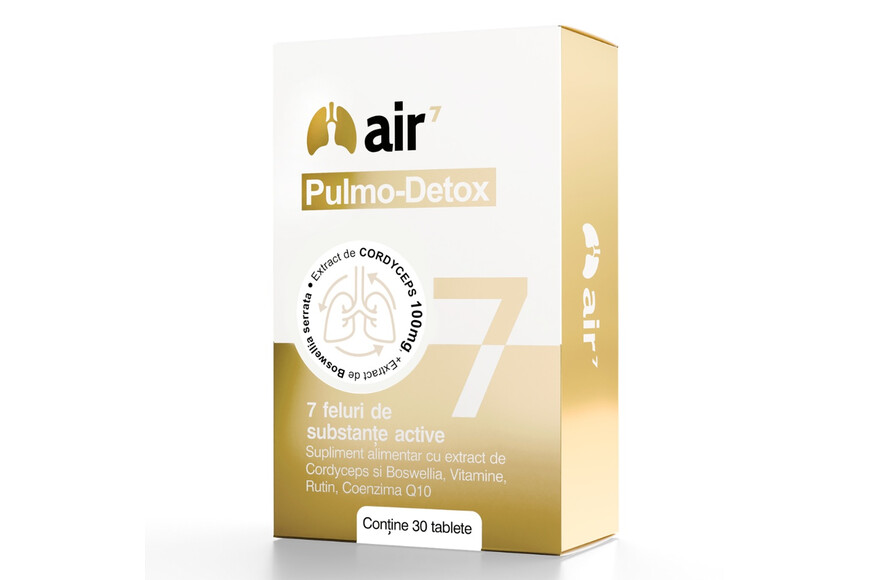 Air 7 Pulmo Detox, 30 capsule, Green Splid