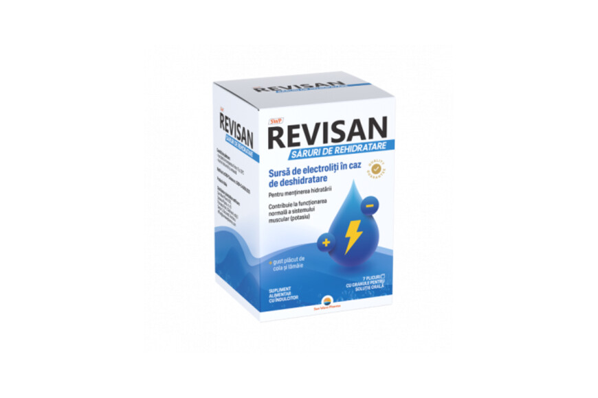 Revisan Săruri de Rehidratare Orală, 7 plicuri, Sun Wave Pharma