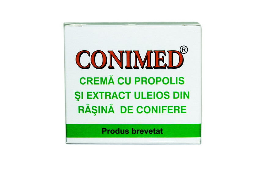 Conimed crema cu propolis si rasina, 50 ml, Elzin Plant