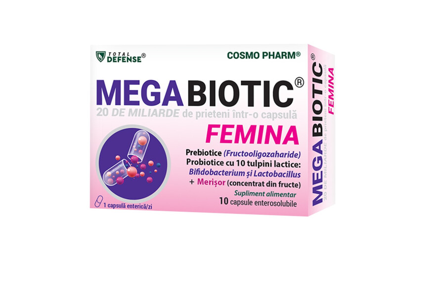Megabiotic Femina, 10 capsule, Cosmo Pharm