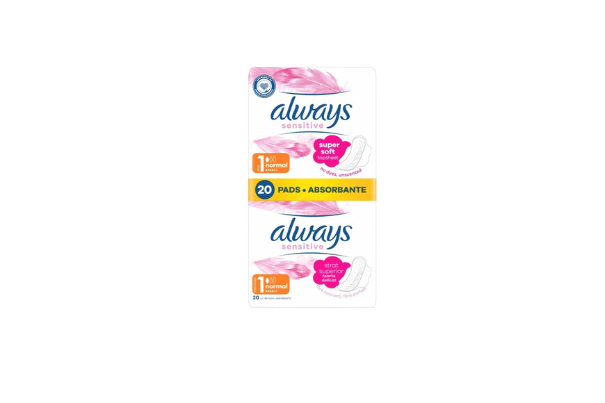 Absorbante Ultra Sensitive Night, 14 bucati, Always
