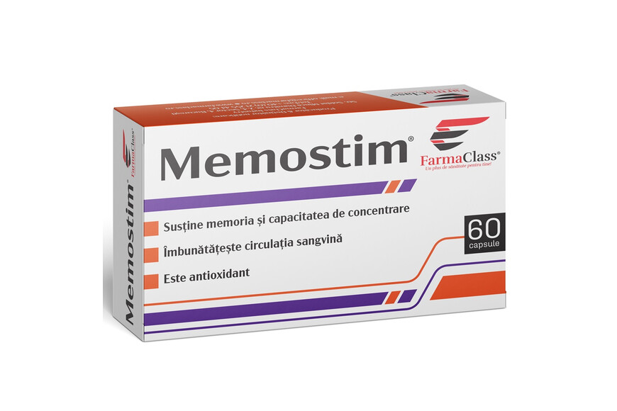 Memostim, 60 capsule, FarmaClass