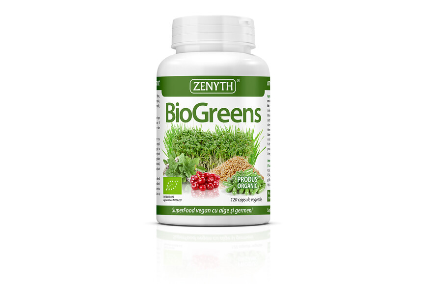 BioGreens, 120 capsule, Zenyth