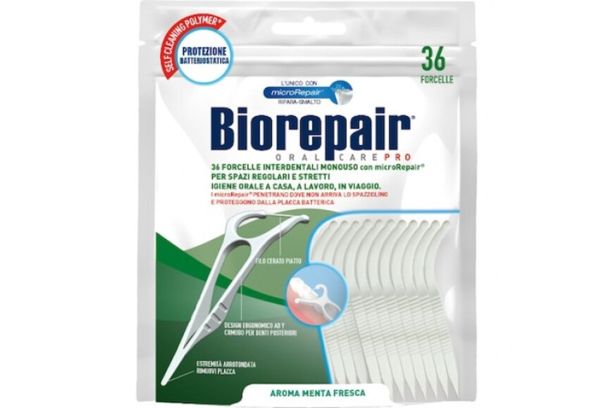 Biorepair Ata dentara cu scobitoare, 36 bucati, Coswell