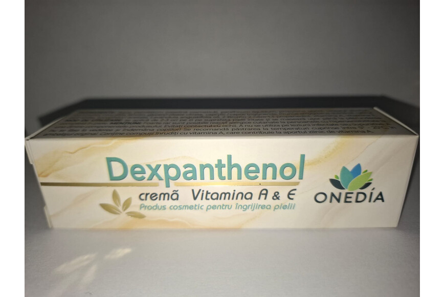 Dexpanthenol Crema Antiiritanta Regeneranta cu Vit A 30ml, Onedia