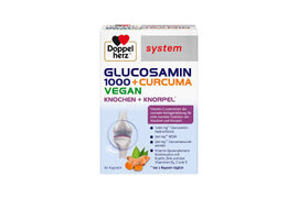 Glucozamină 1000 + Curcuma VEGAN, 60 comprimate, Doppelherz