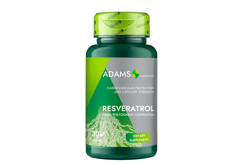 Resveratrol, 50mg, 30 capsule, Adams Vision