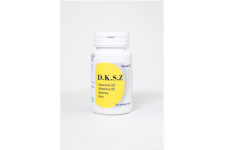 Vitamian D3+ K2+ Seleniu+ Zinc, 30 comprimate, Pharmex