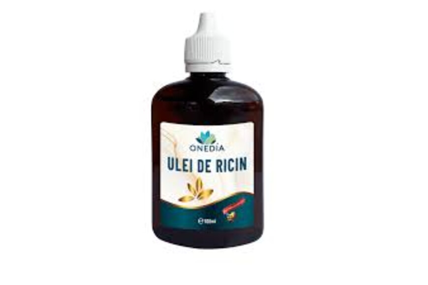 Ulei de Ricin 100% cu Picurător, 100ml, Onedia