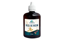 Ulei de Ricin 100% cu Picurător, 100ml, Onedia
