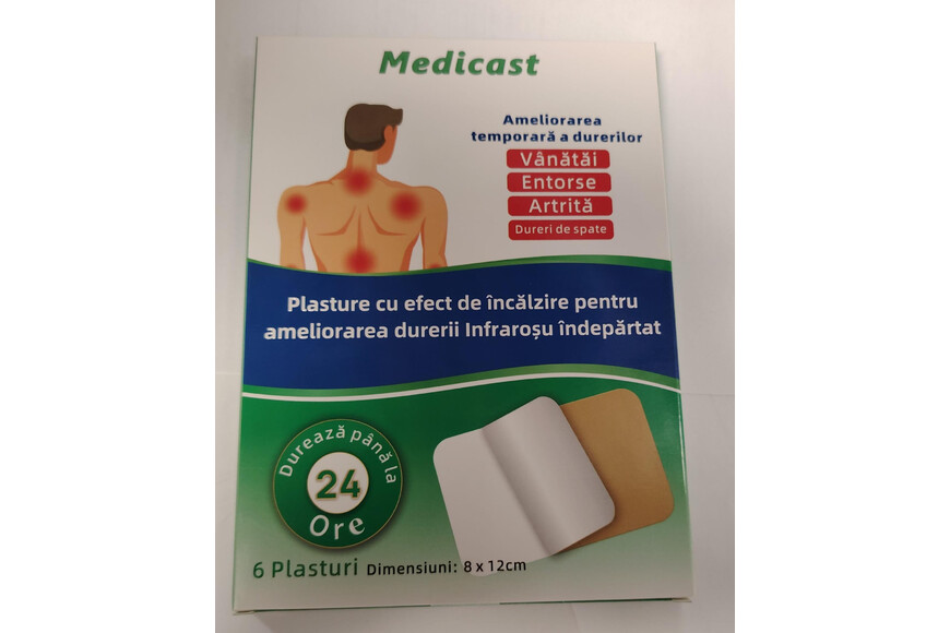Plasture Cu Efect De Incalzire Infrarosu Dreptunghiular, 6 bucati, Hangzhou