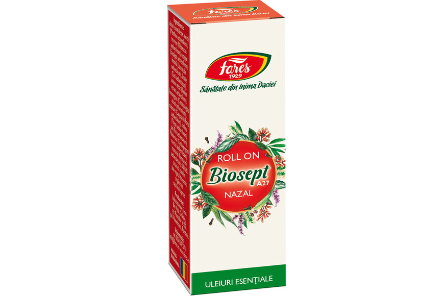 Biosept Nazal A27 ulei, 5 ml, Fares