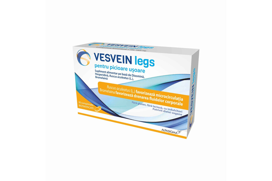 Vesvein Legs, 30 comprimate, Alfasigma