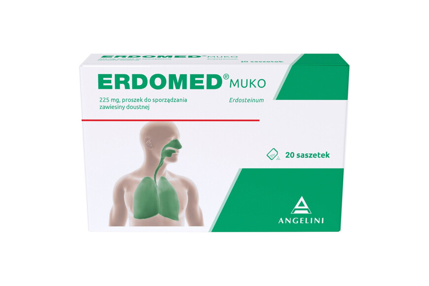 Erdomed Plicuri, 10 Bucati 225 Mg, Angelini