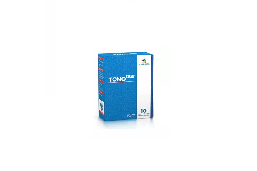 Tono Bleu, 10 plicuri, Bleu Pharma